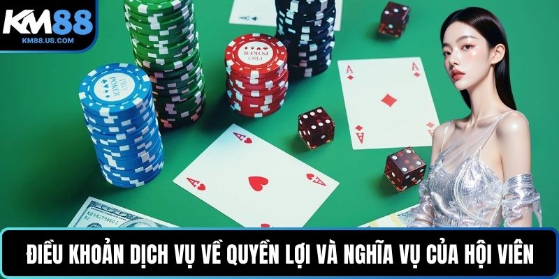 Điều khoản dịch vụ về quyền lợi và nghĩa vụ của hội viên